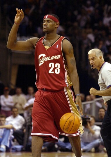 Rookie Lebron.