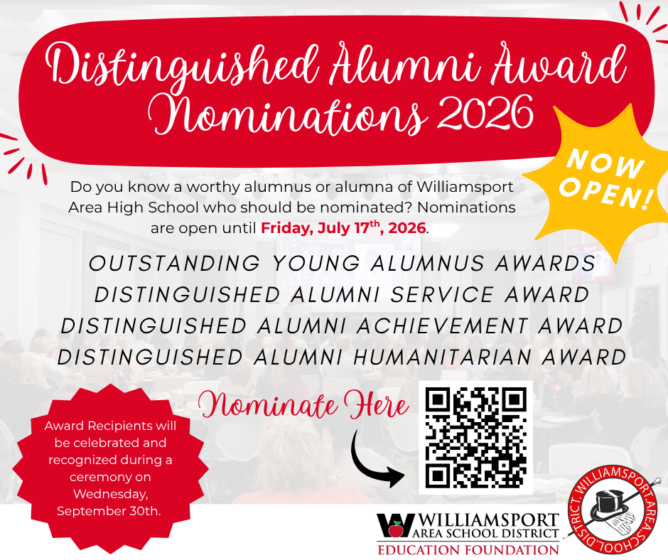 2026 Distinguished Alum Nominations