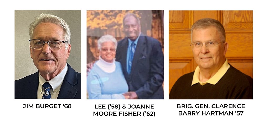 An image panel of this year's Distinguished Alumni.