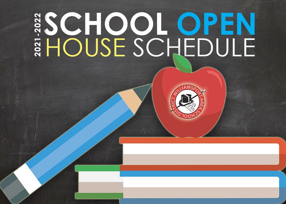FY22 Open House Schedule Graphic
