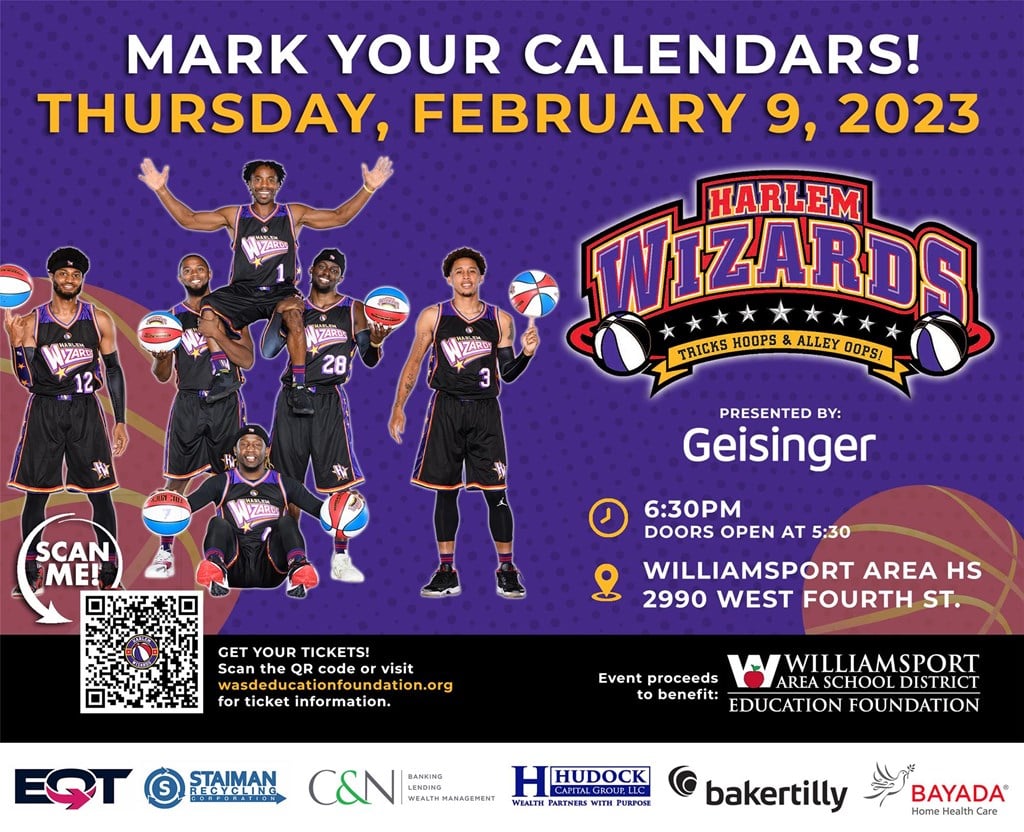 Harlem Wizards 2023 Save the Date