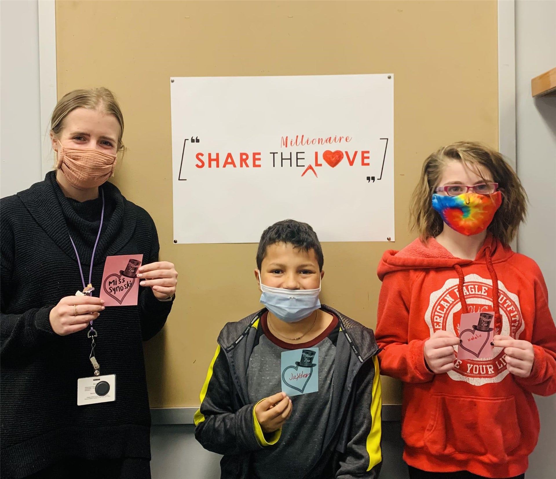 'Share the (Millionaire) Love' Campaign Launched at WASD Williamsport