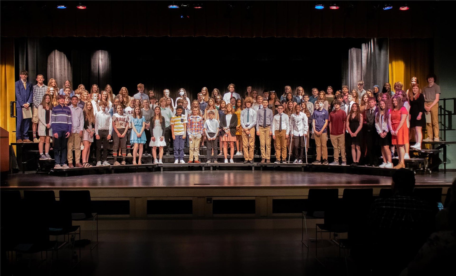 106 Students Celebrated, 59 Inducted at WAMS National Junior Honor