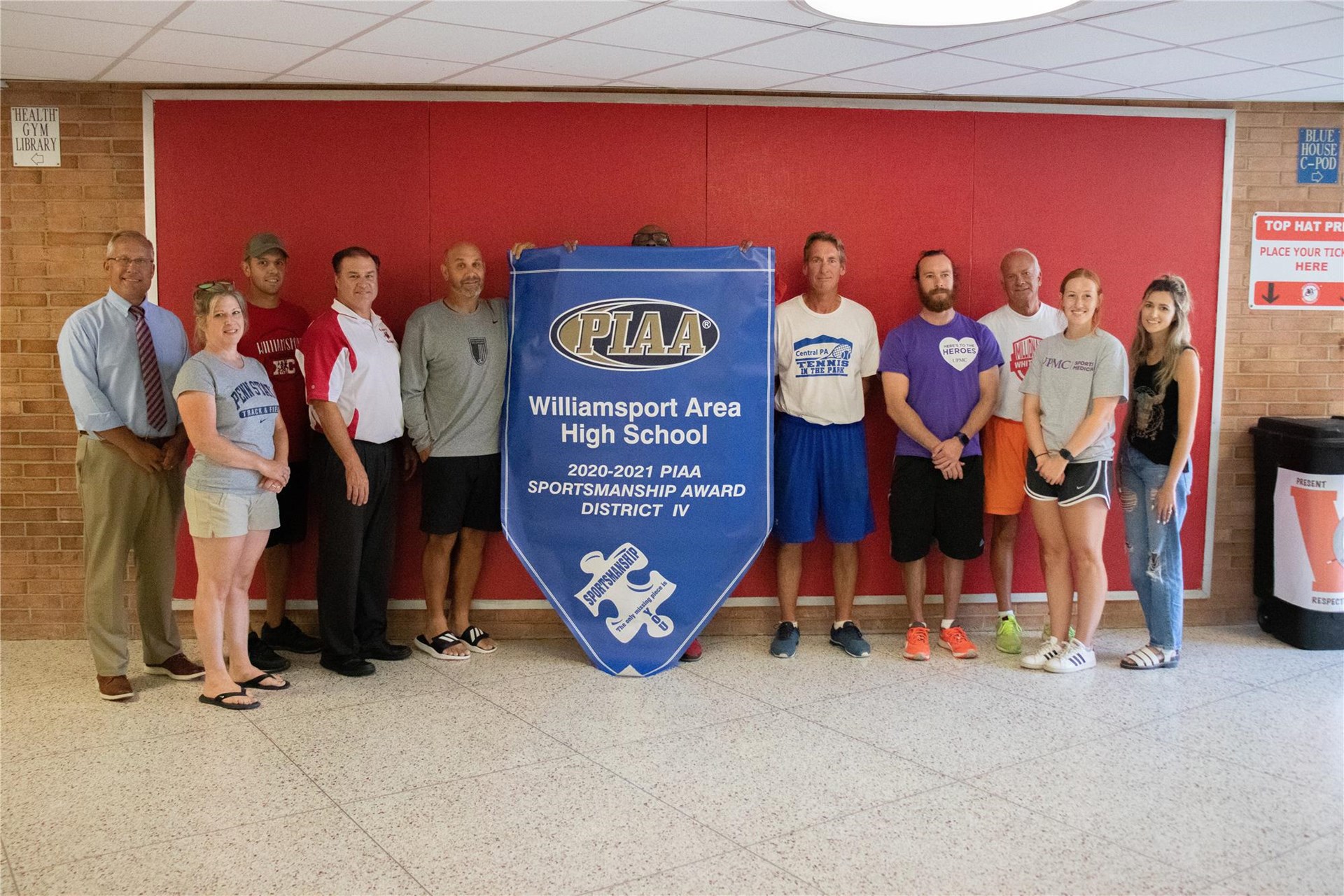 WAHS Athletic Department Receives 20202021 District IV Sportsmanship